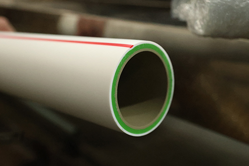 Video | LSDP 63 PPR Three layer Fiberglass Pipe Coextrusion line + online autopacking