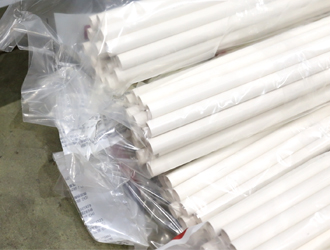 LSDP-63&nbsp;PVC&nbsp;Dual&nbsp;Pipe&nbsp;Extrusion&nbsp;Line&nbsp;w/online&nbsp;Packing