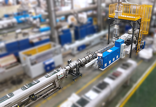 Case | LSP-160 PVC Pipe High-Speed Extrusion Line