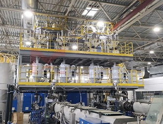 Case | Automatic material handling solution for pipe extrusion