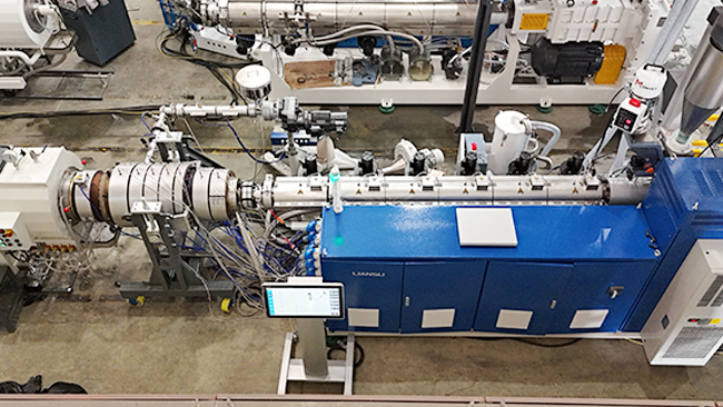 LSP-315 HDPE Solid Pipe Extrusion Line