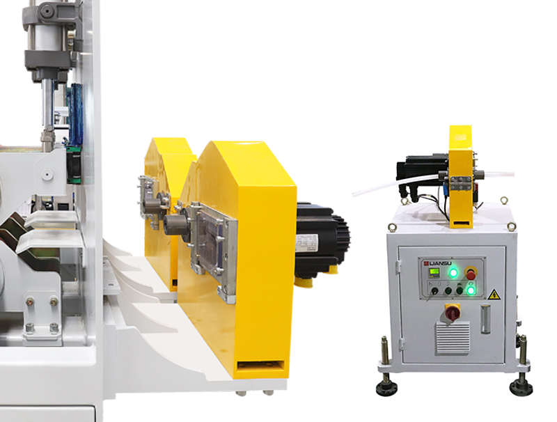 Flying knife cutting