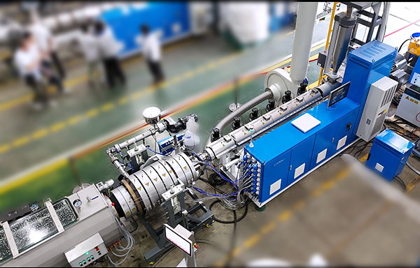 Solution I LSP450 HDPE Pipe High Speed Extrusion