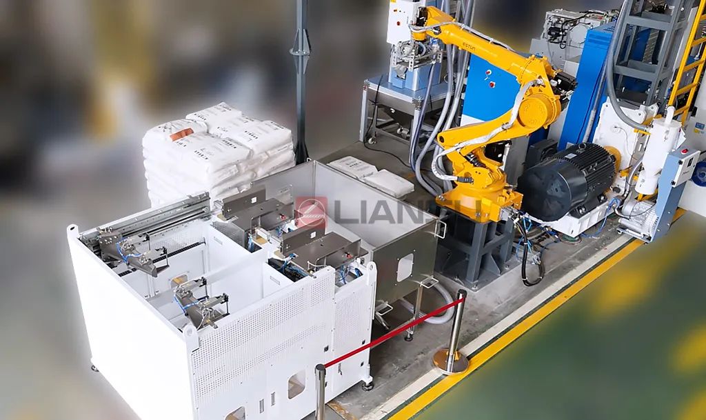 Automatic depalletizer system for hdpe pipe extrusion machine.jpg