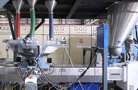 LSZS Twin-screw Palletizing with online Mixing and Dosing Extrusion System